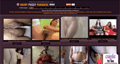 Desktop Screenshot of hairypussyparadise.com